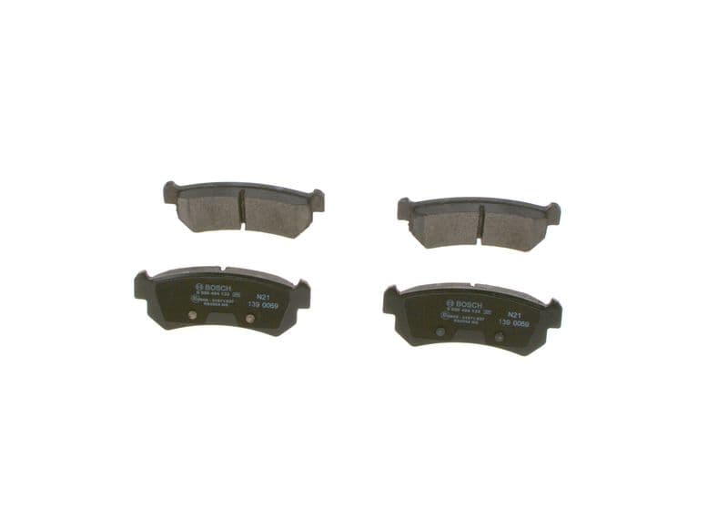 set placute frana,frana disc BOSCH 0 986 494 133