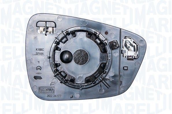 Sticla oglinda, oglinda retrovizoare exterioara MAGNETI MARELLI 182201551400