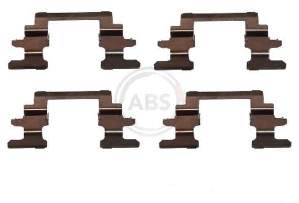 Set accesorii, placute frana ABS 1236Q