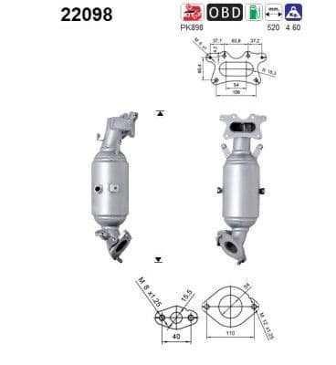 Catalizator AS-PL 22098