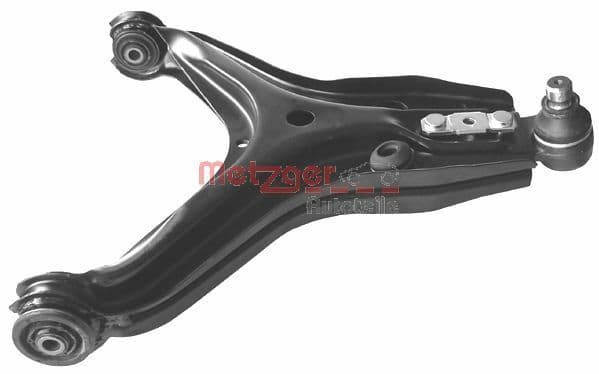 Brat, suspensie roata METZGER AUTOTEILE 58011601