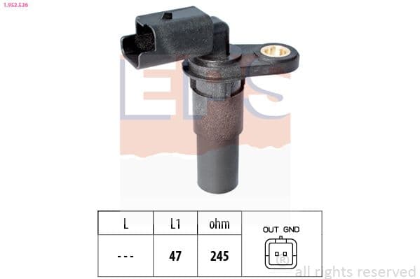 Senzor impulsuri, arbore cotit EPS Made in Italy - OE Equivalent 1.953.536