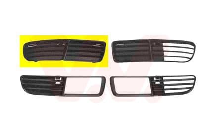 Grila ventilatie, bara protectie VAN WEZEL 5824592