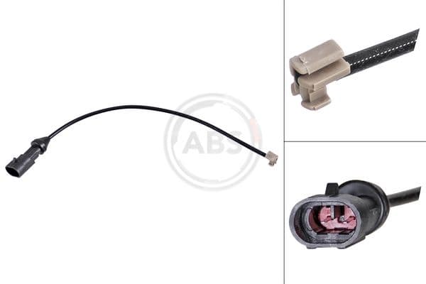senzor de avertizare,uzura placute de frana ABS 39902