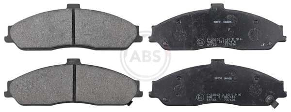 set placute frana,frana disc ABS 38731