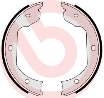 Set saboti frana, frana de mana BREMBO ESSENTIAL LINE S 06 511