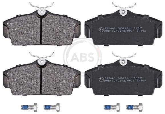 set placute frana,frana disc ABS 37046