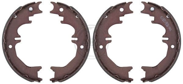 Set saboti frana, frana de mana ABS 9256