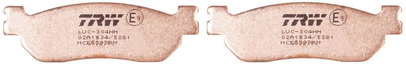set placute frana,frana disc TRW Sinter Maxi Scooter MCB699SRM