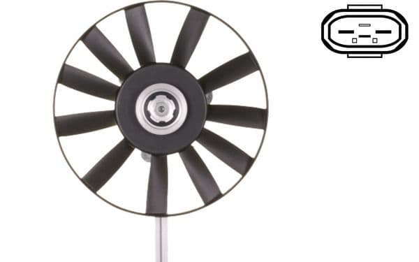 Ventilator, radiator MAHLE BEHR CFF 12 000S