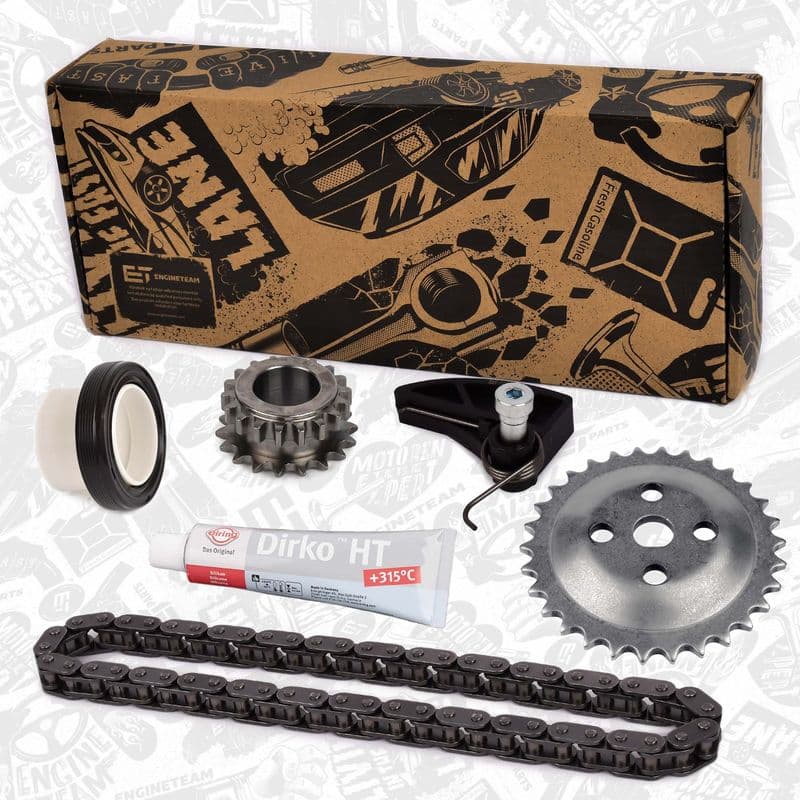 Set lant, antrenare pompa ulei ET ENGINETEAM boxET – service kit RS0048VR2