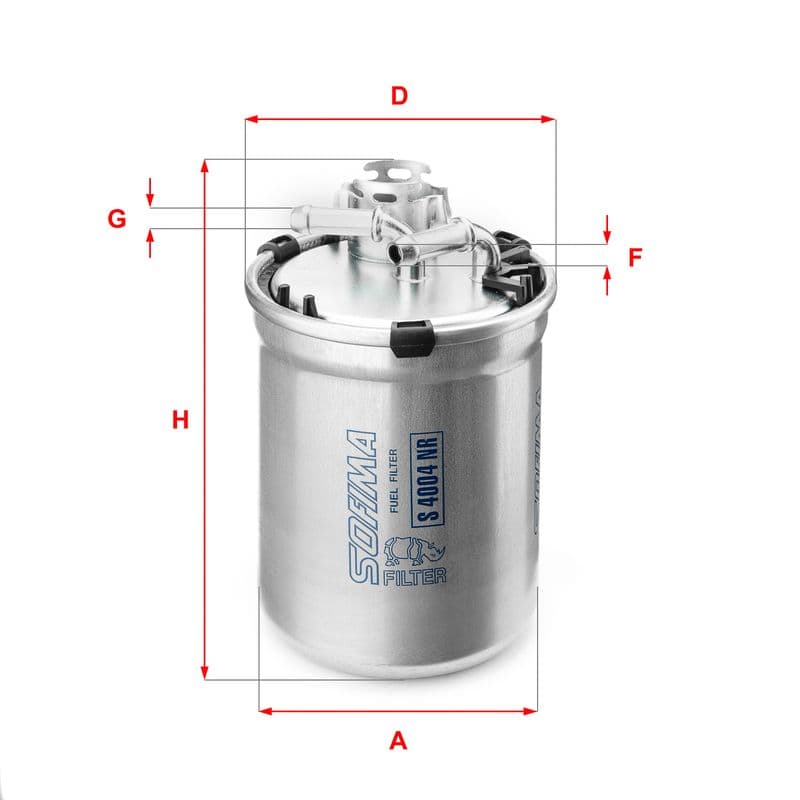 filtru combustibil SOFIMA S 4004 NR