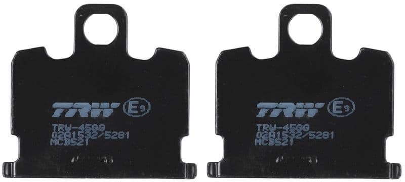 set placute frana,frana disc TRW MCB521