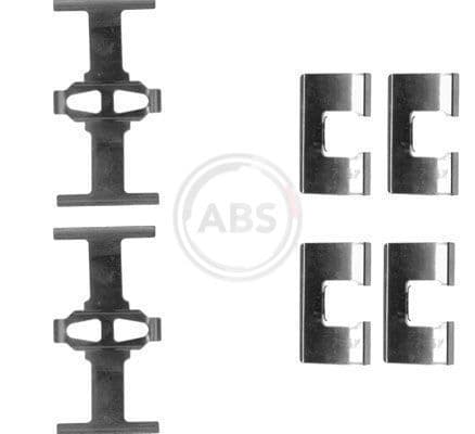 Set accesorii, placute frana ABS 1203Q