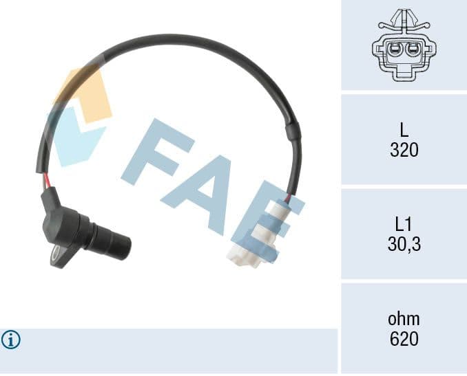 senzor,viteza/turatie FAE 79526