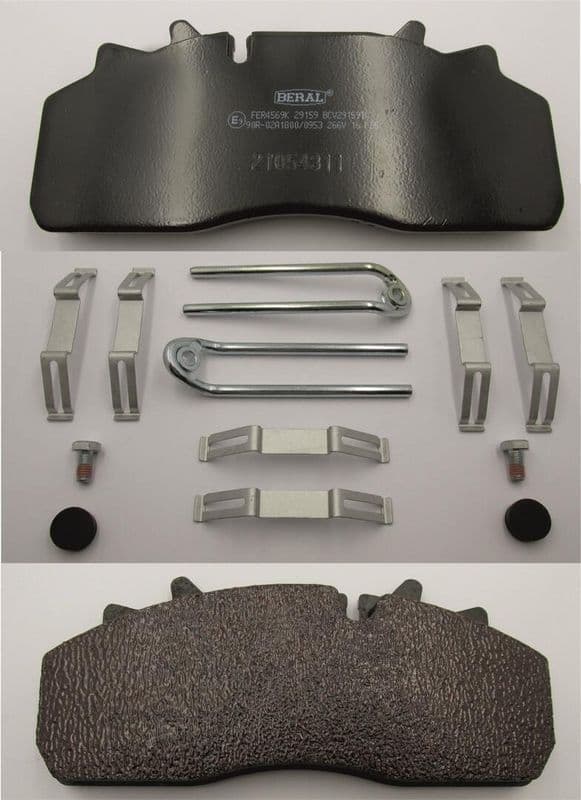 set placute frana,frana disc BERAL BCV29159TK