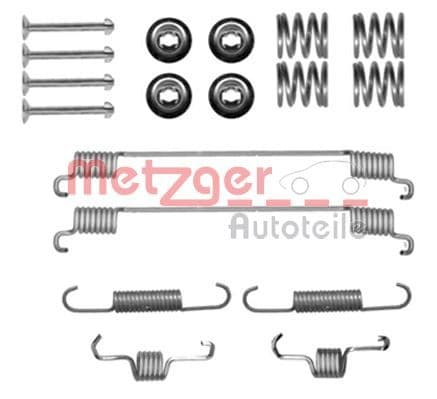 Set accesorii, sabot de frana METZGER AUTOTEILE 105-0889