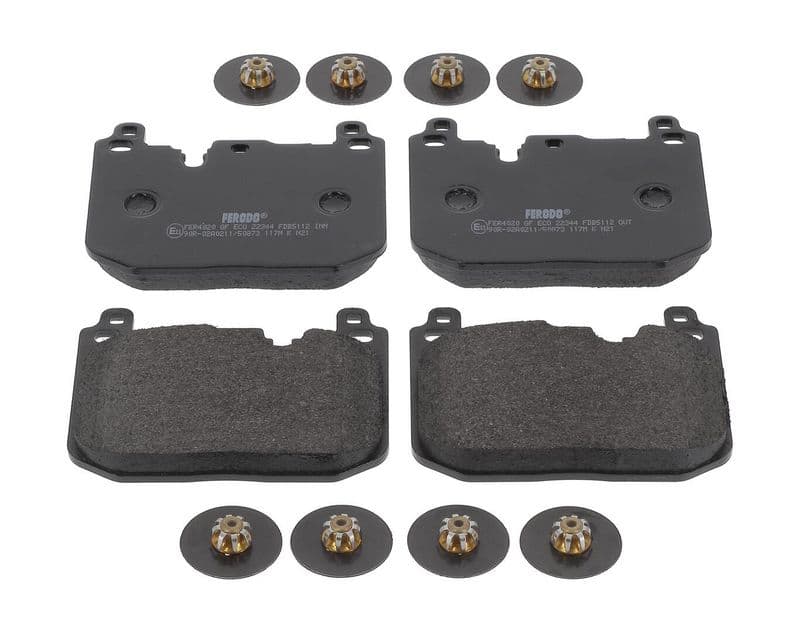 set placute frana,frana disc FERODO PREMIER ECO FRICTION FDB5112