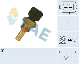 senzor,temperatura lichid de racire FAE 32560