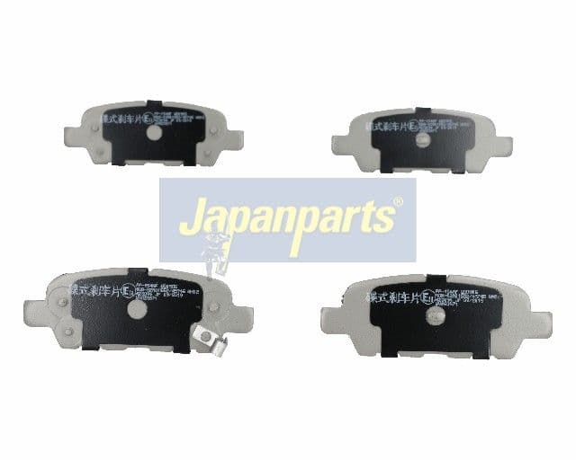 set placute frana,frana disc JAPANPARTS PP-154AF