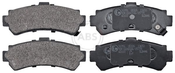 set placute frana,frana disc A.B.S. 36956