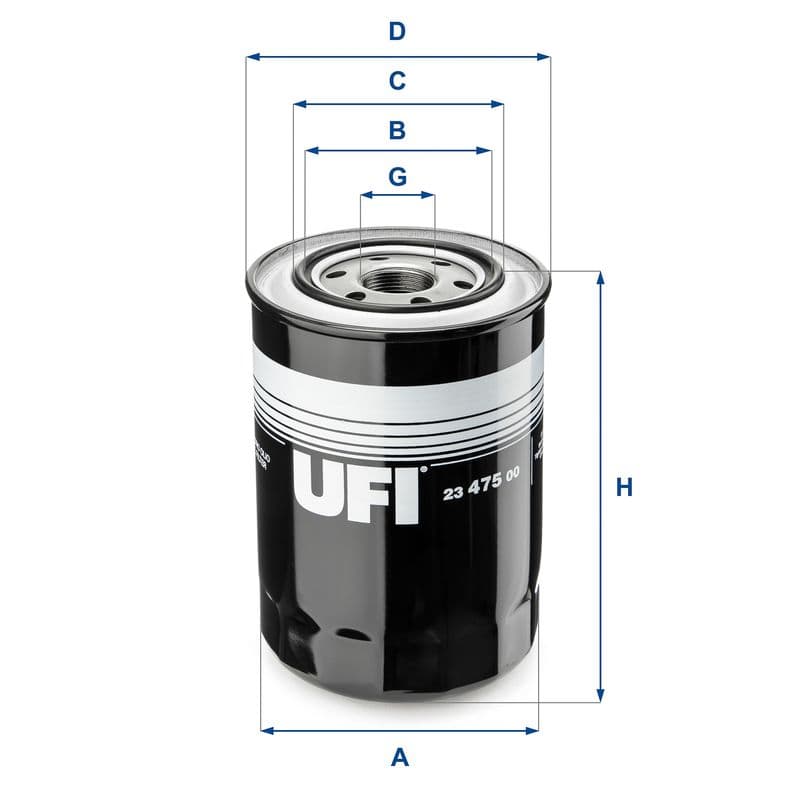 Filtru ulei UFI 23.475.00