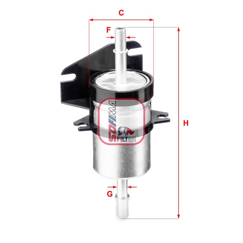filtru combustibil SOFIMA S 1740 B