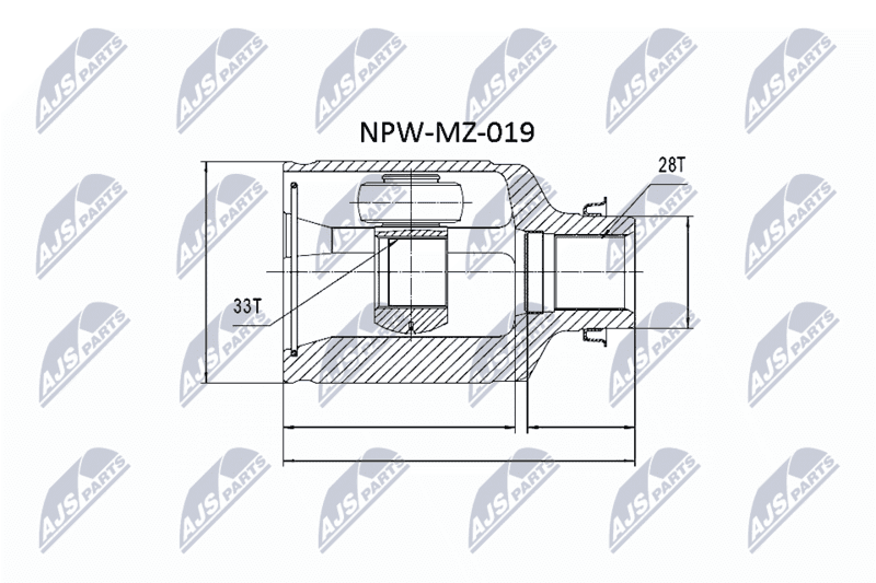 Set articulatie, planetara NTY NPW-MZ-019