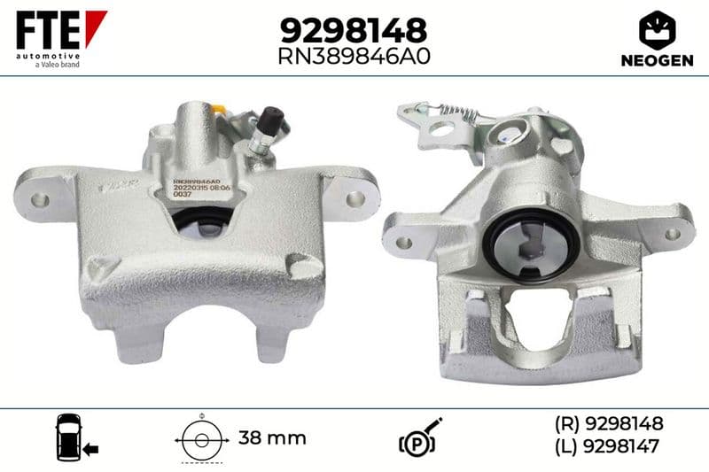 Etrier frana FTE NEOGEN 9298148