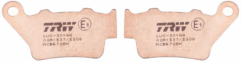 set placute frana,frana disc TRW Sinter Street MCB672SH