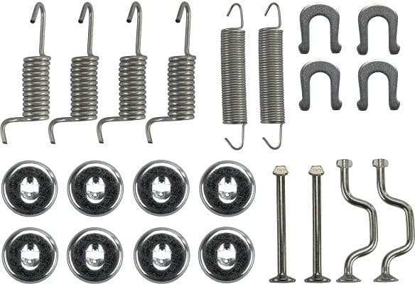 set accesorii, saboti frana parcare TRW SFK347