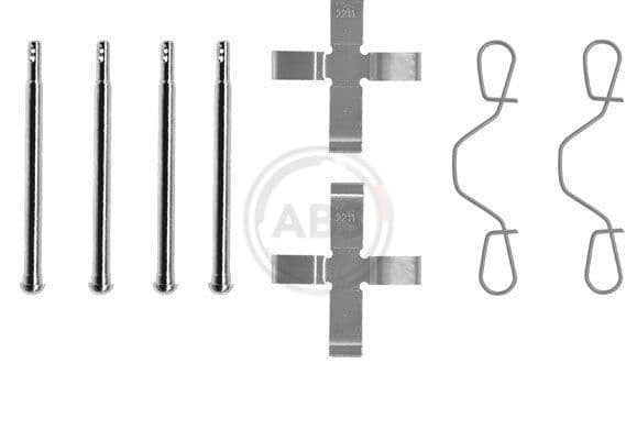 Set accesorii, placute frana ABS 0949Q
