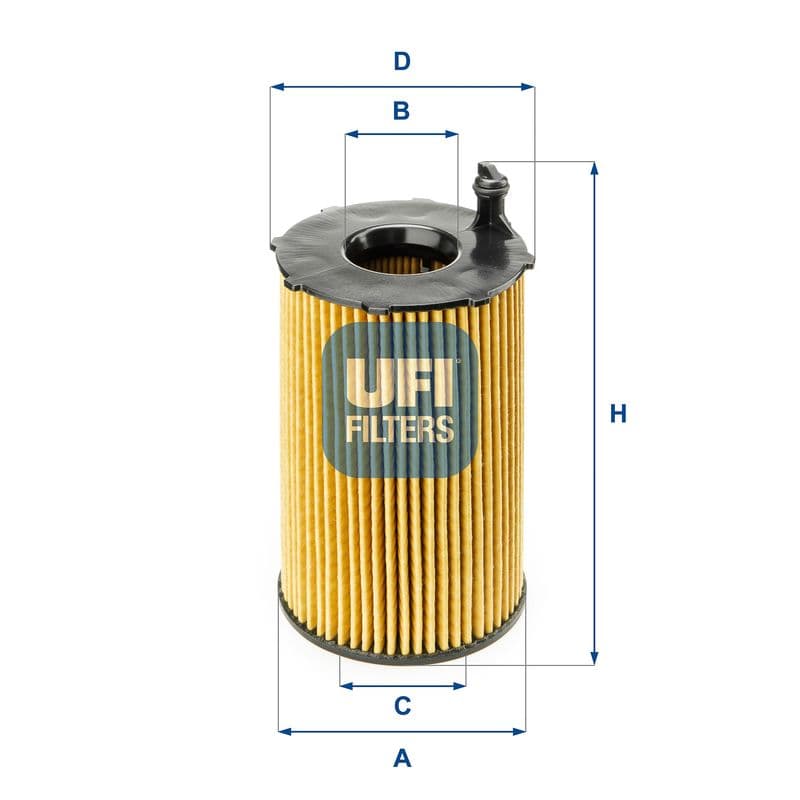 Filtru ulei UFI 25.141.00