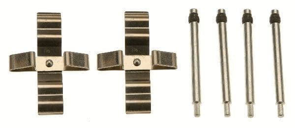 Set accesorii, placute frana TRW PFK631