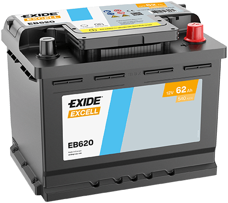 Baterie de pornire EXIDE Excell 62Ah 12V