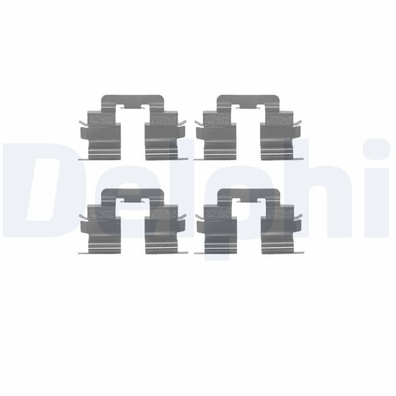 Set accesorii, placute frana DELPHI LX0310