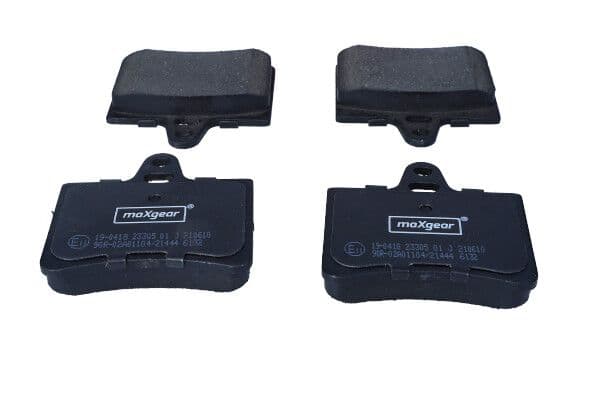 set placute frana,frana disc MAXGEAR 19-0418