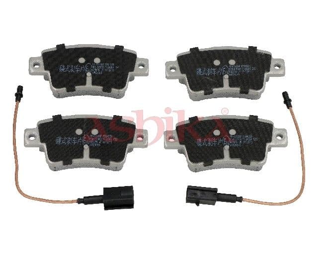 set placute frana,frana disc ASHIKA 51-00-0215