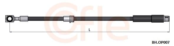 Furtun frana COFLE 92.BH.OP007