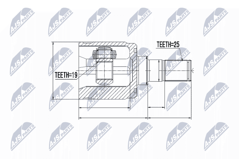 Set articulatie, planetara NTY NPW-HY-518