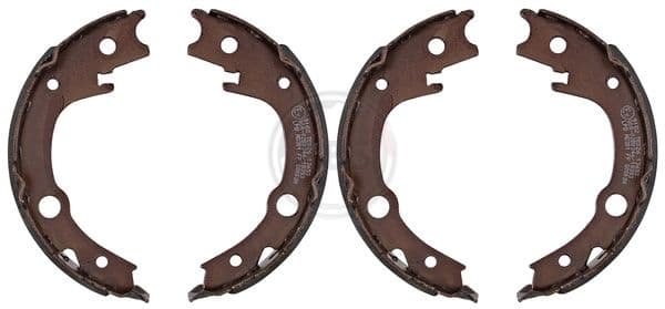 Set saboti frana, frana de mana ABS 9182