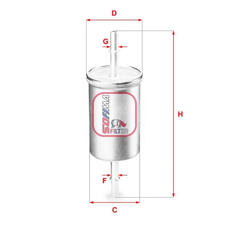 filtru combustibil SOFIMA S 1769 B