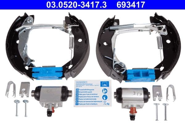 Set saboti frana ATE Original TopKit 03.0520-3417.3