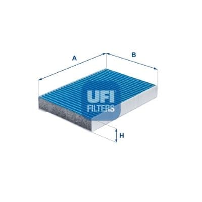 Filtru, aer habitaclu UFI ARGENTIUM 34.245.00