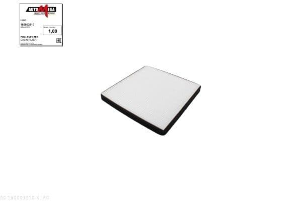 Filtru, aer habitaclu AUTOMEGA 180003910