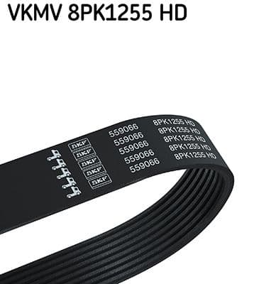 Curea transmisie cu caneluri SKF VKMV 8PK1255 HD