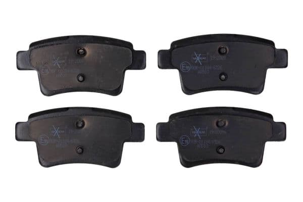 set placute frana,frana disc MAXGEAR 19-2089