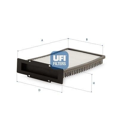 Filtru, aer habitaclu UFI 53.621.00