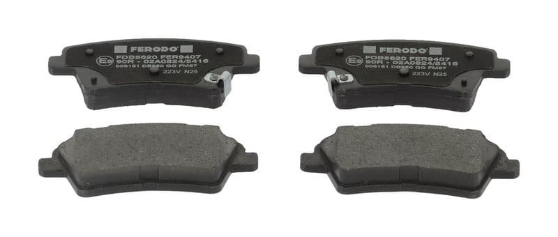 set placute frana,frana disc FERODO PREMIER ECO FRICTION FDB5620