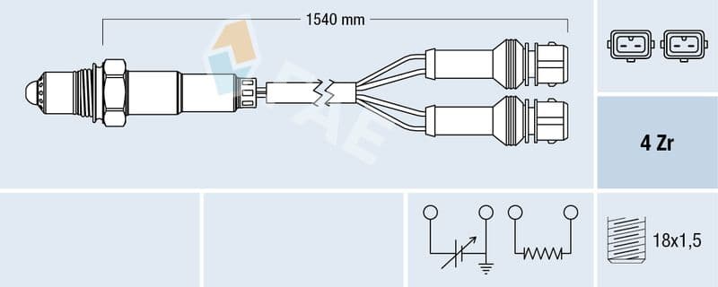 Sonda Lambda FAE 77127